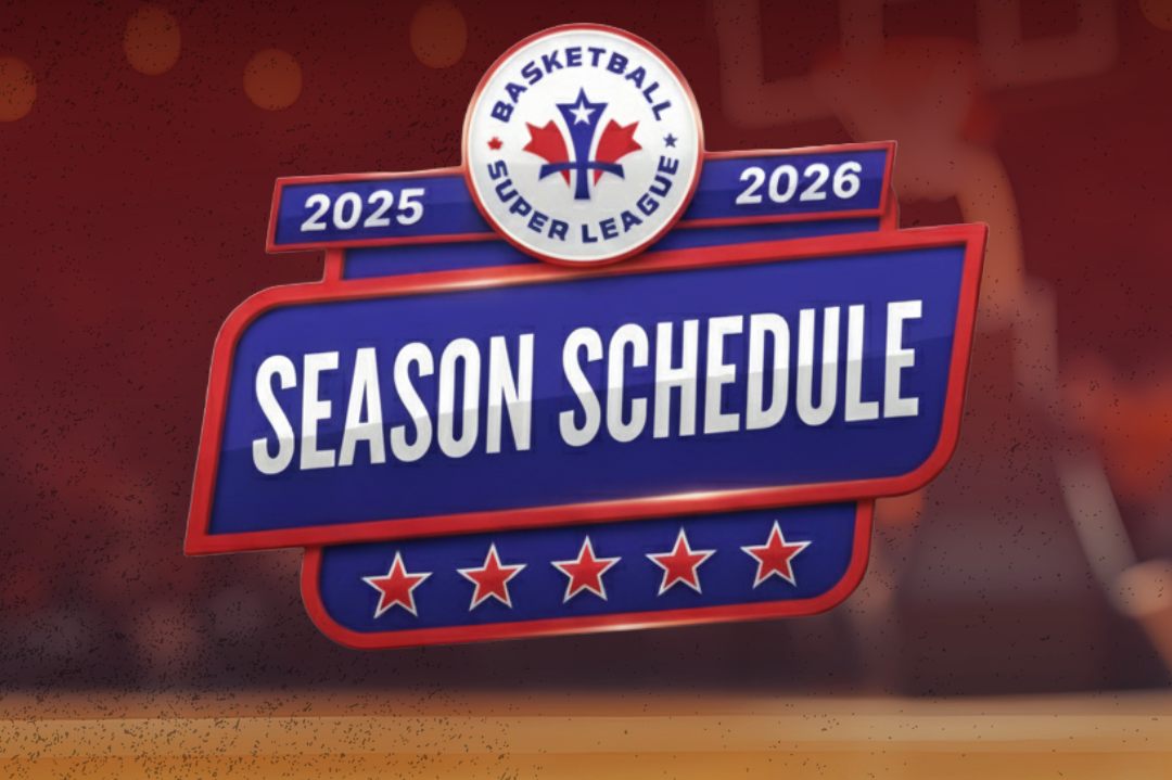 Basketball Super League 2025-2026 Season Schedule graphic