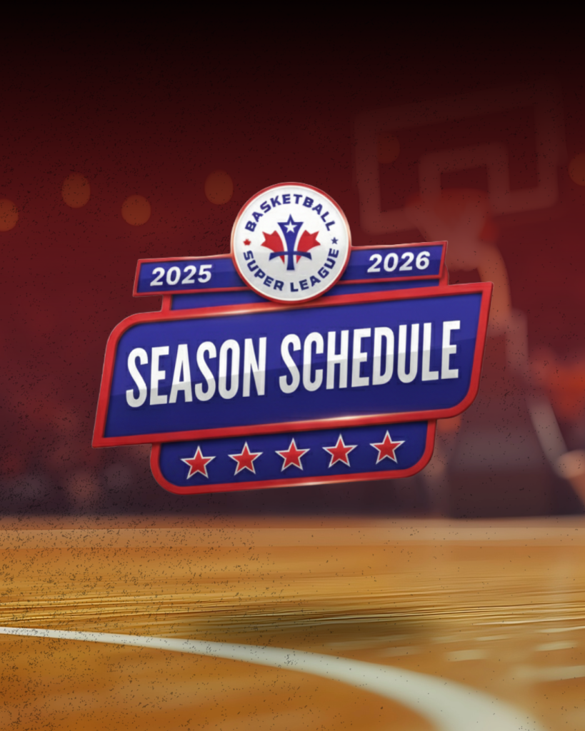 Basketball Super League 2025-2026 Season Schedule graphic