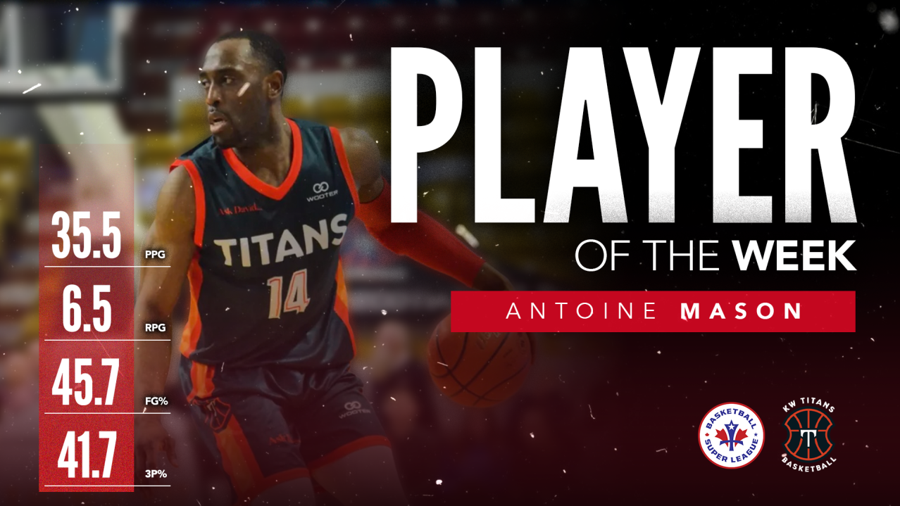 Player of the Week: Antoine Mason
