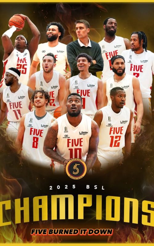 BSL 2025 Champions – Sudbury Five Photo BSL 2025 Champions - Sudbury Five Photo